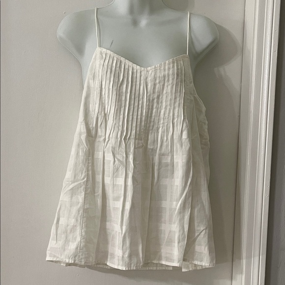 J. Crew Tops - J. Crew White Textured Camisole Top